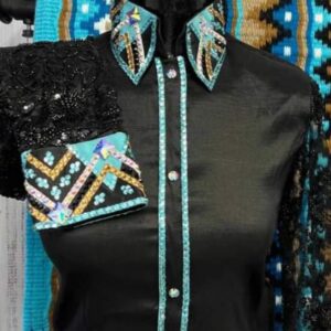 Black Shirt and designer Show Pad